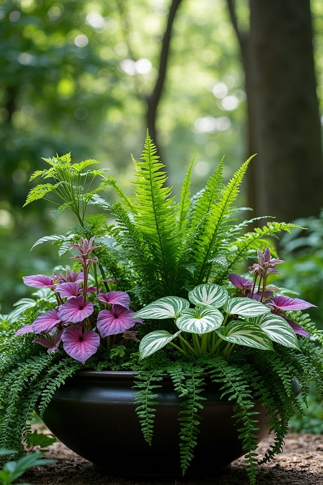 lush shade loving plant options