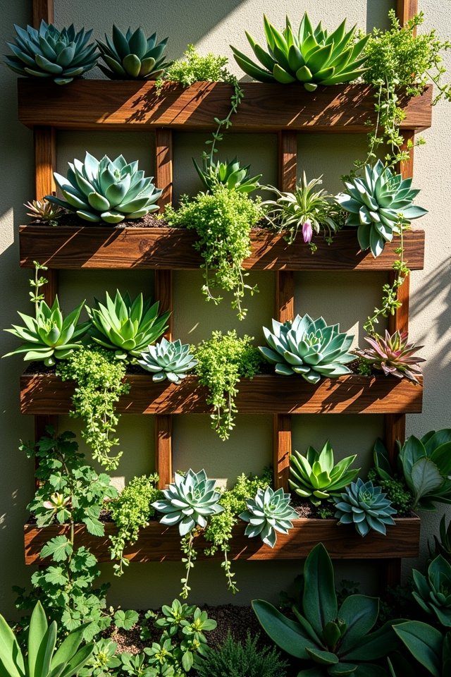 lush vertical wall art