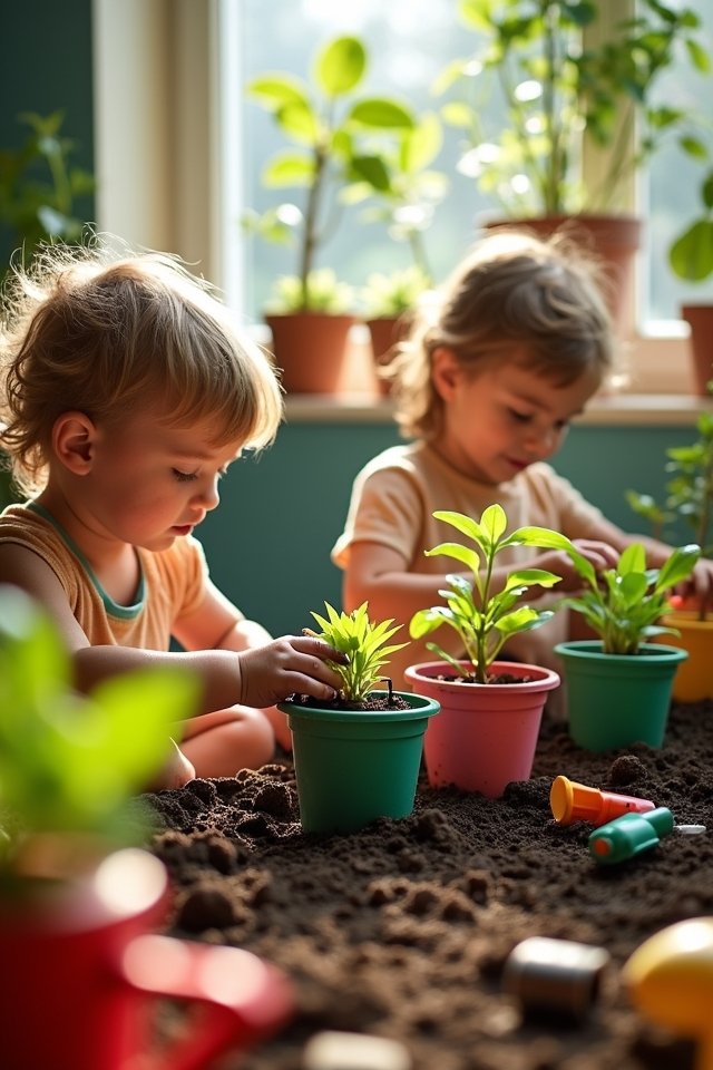 maintaining indoor gardens together