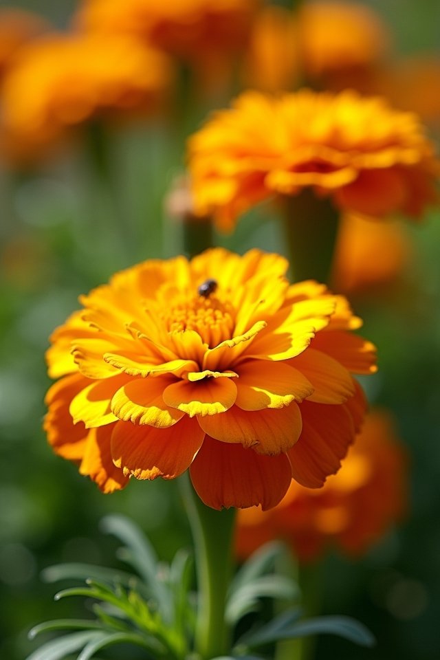 marigolds enhance garden protection