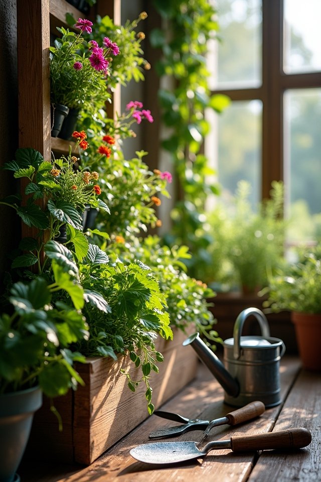 maximize gardening in space