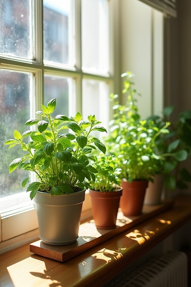 maximize light for herbs