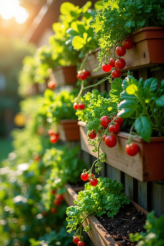 maximize light for vegetables
