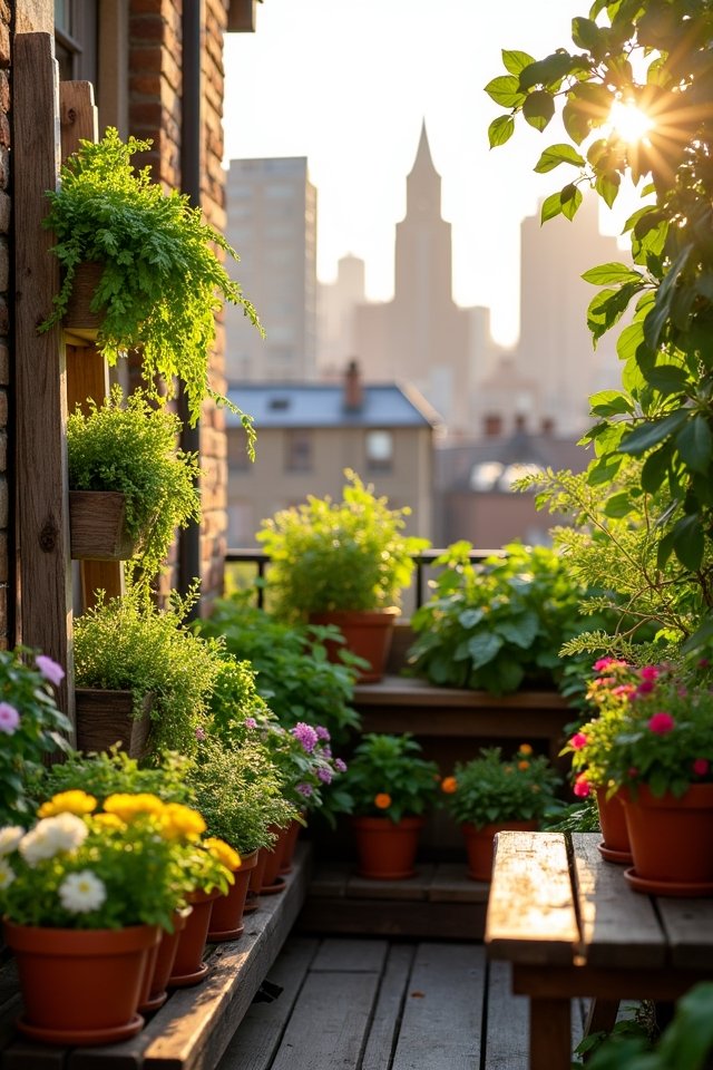 maximize limited container gardening