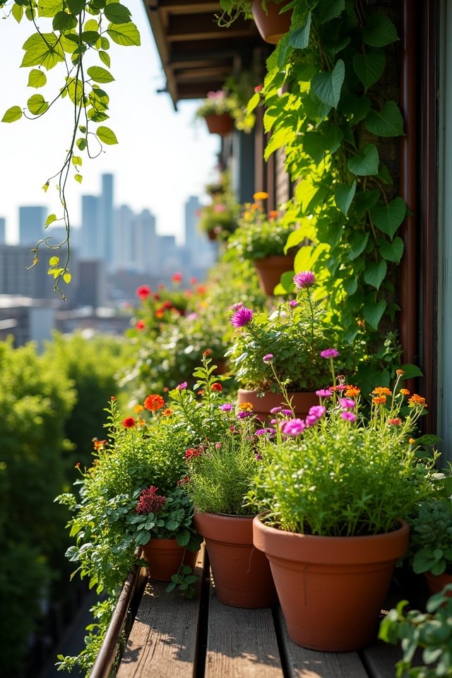 maximize small balcony gardening