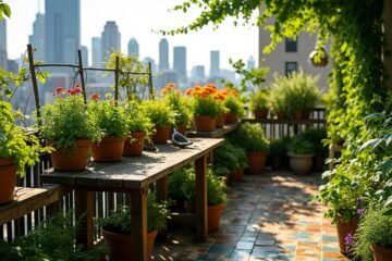 maximize small balcony space