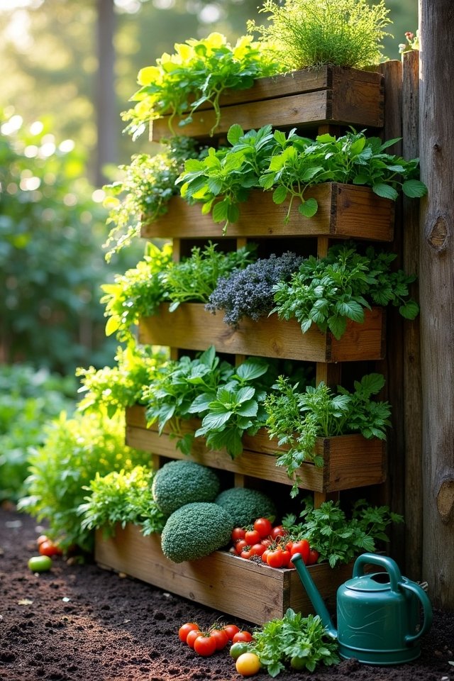 maximize space with vertical gardening