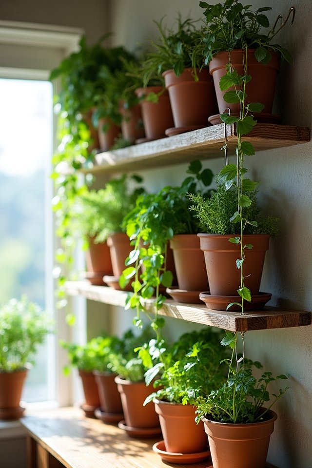 maximize vertical gardening space