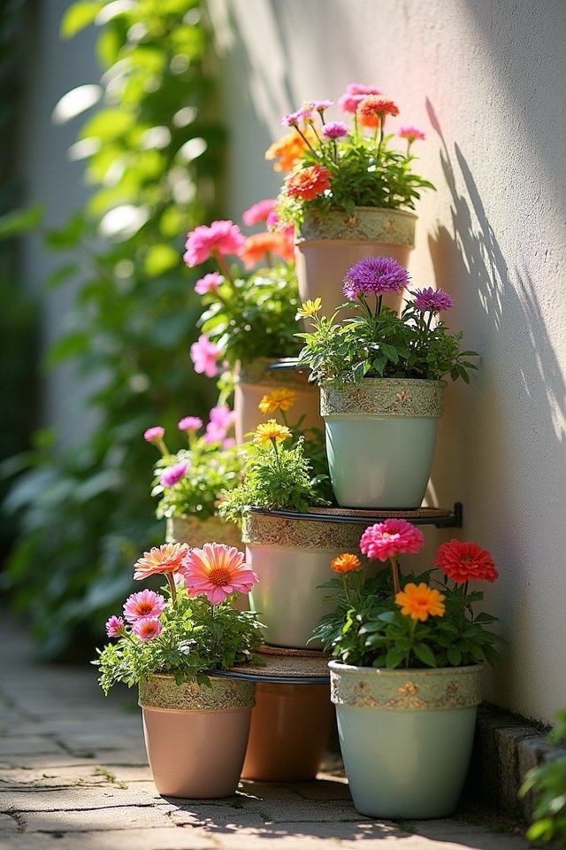 maximize vertical gardening space