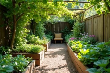 maximizing space in gardens