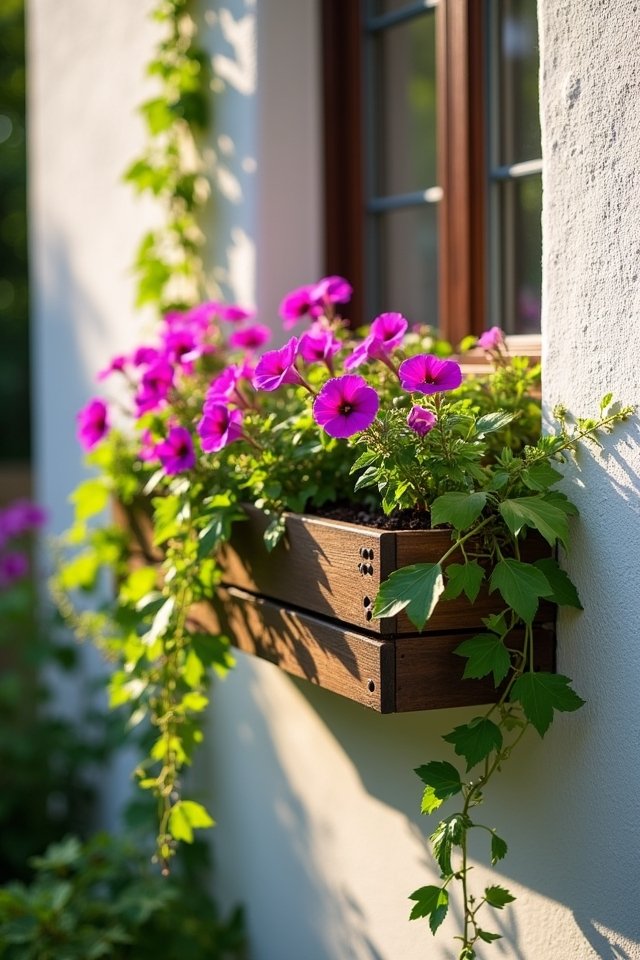 mini garden window planters