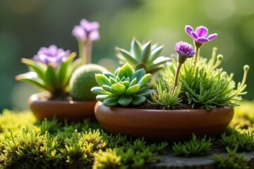 miniature garden plant selection