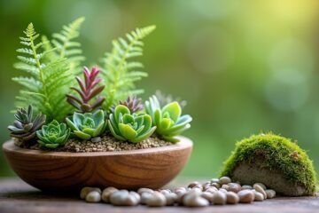 miniature garden plant selection