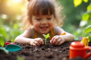 miniature gardening for kids
