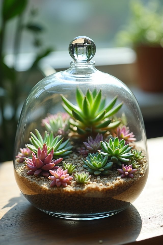 miniature succulent garden magic