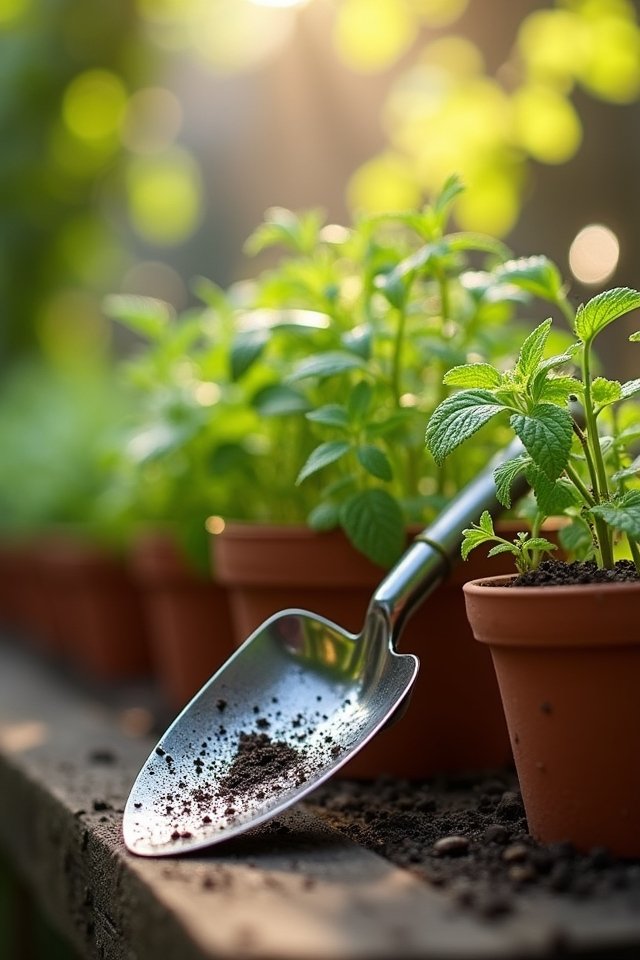 miniature trowel gardening benefits