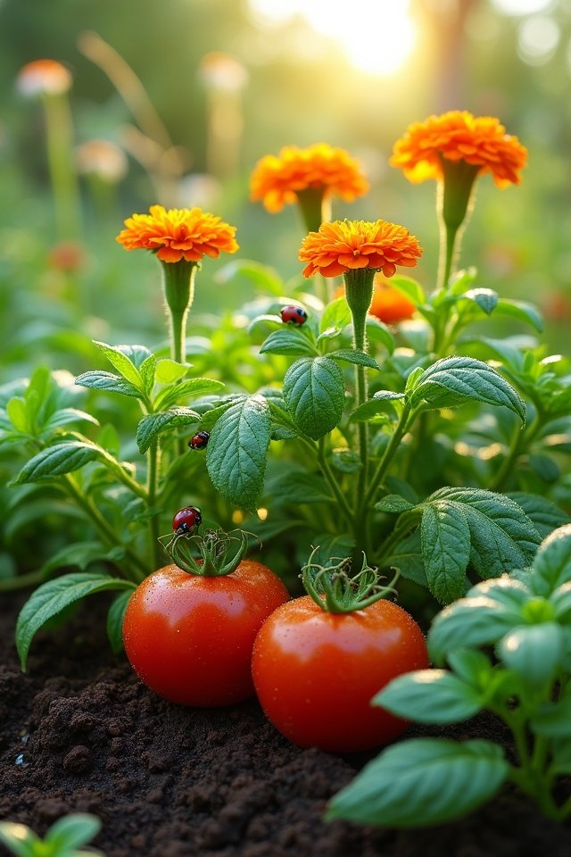 mix plants for protection