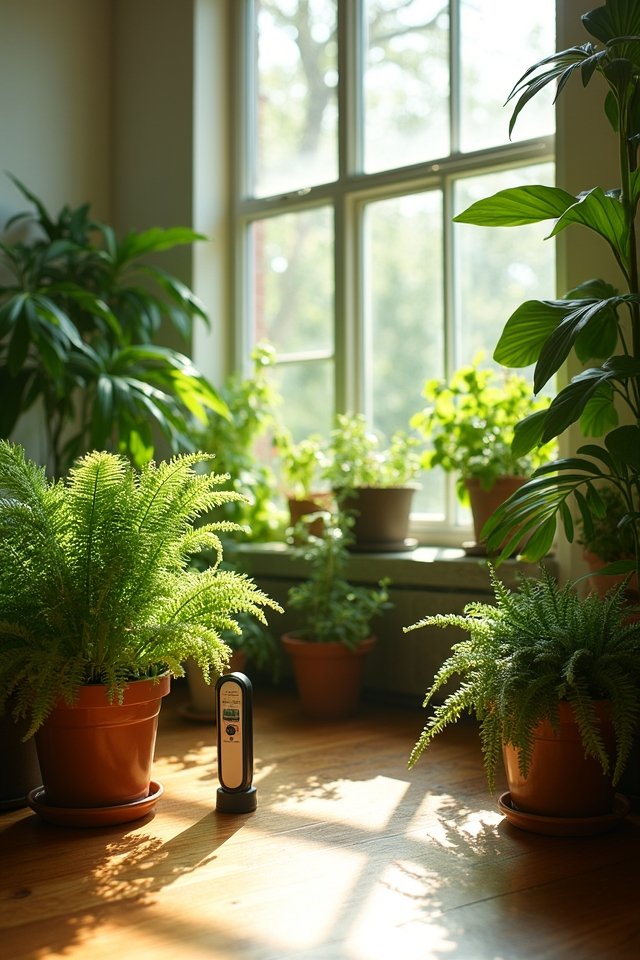 monitor and adjust light