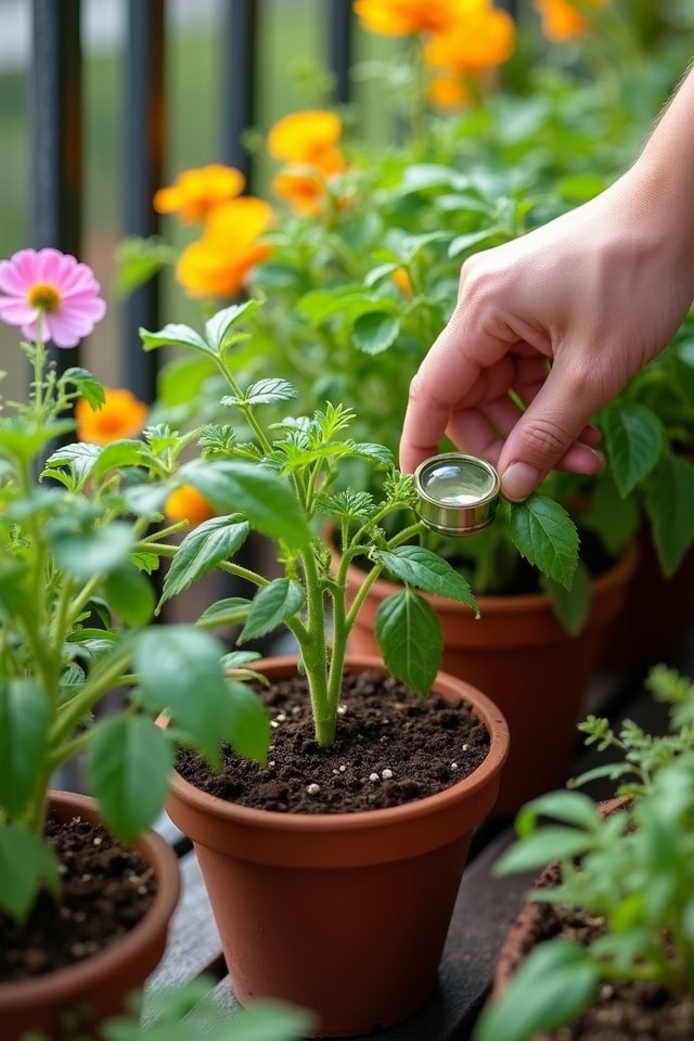 monitor pests and diseases