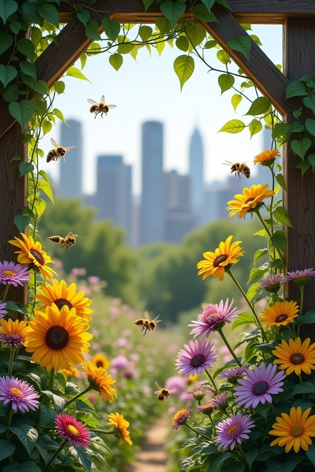 native plants support pollinators