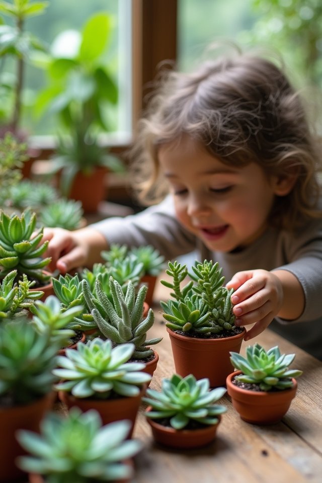 non toxic succulents for children
