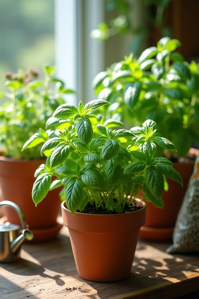 nourish container herb gardens