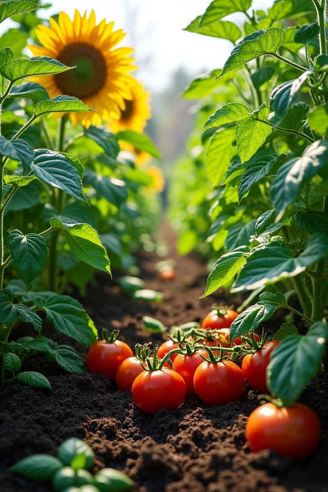 nutrient enhancing plant partnerships