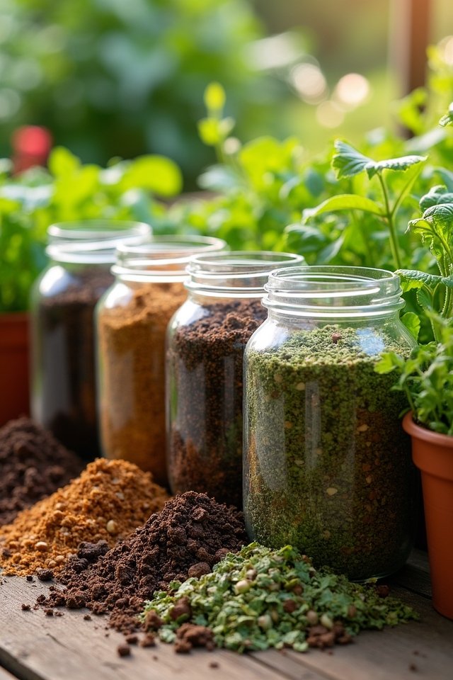 nutrient packed compost blend
