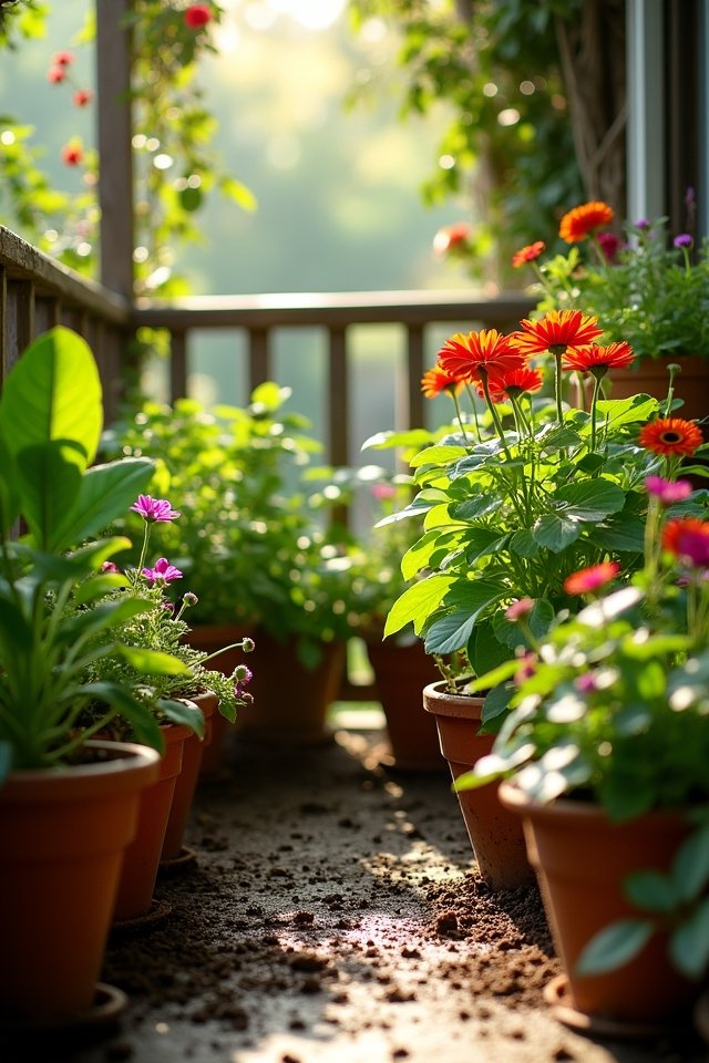 nutrient rich balcony soil mix