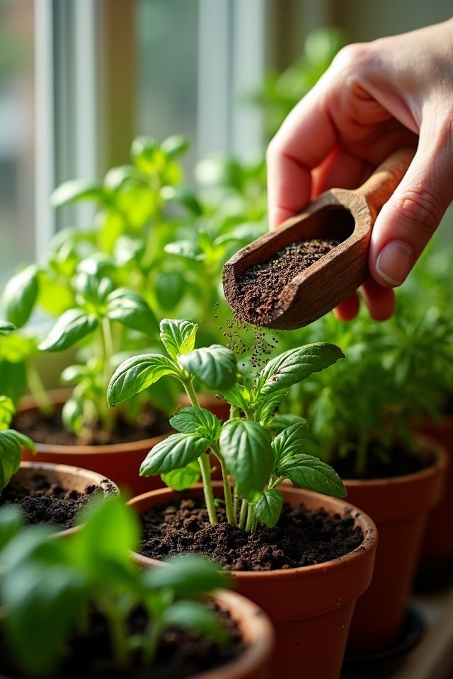 nutrient rich soil for herbs