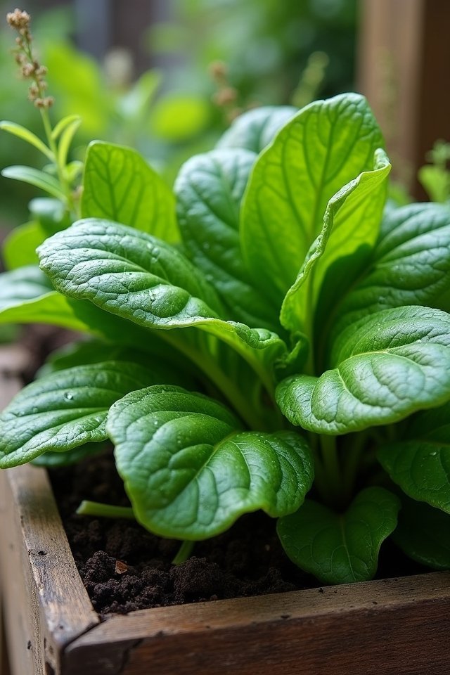 nutritious spinach garden delight
