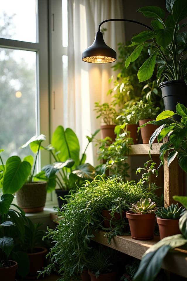 optimal indoor plant lighting