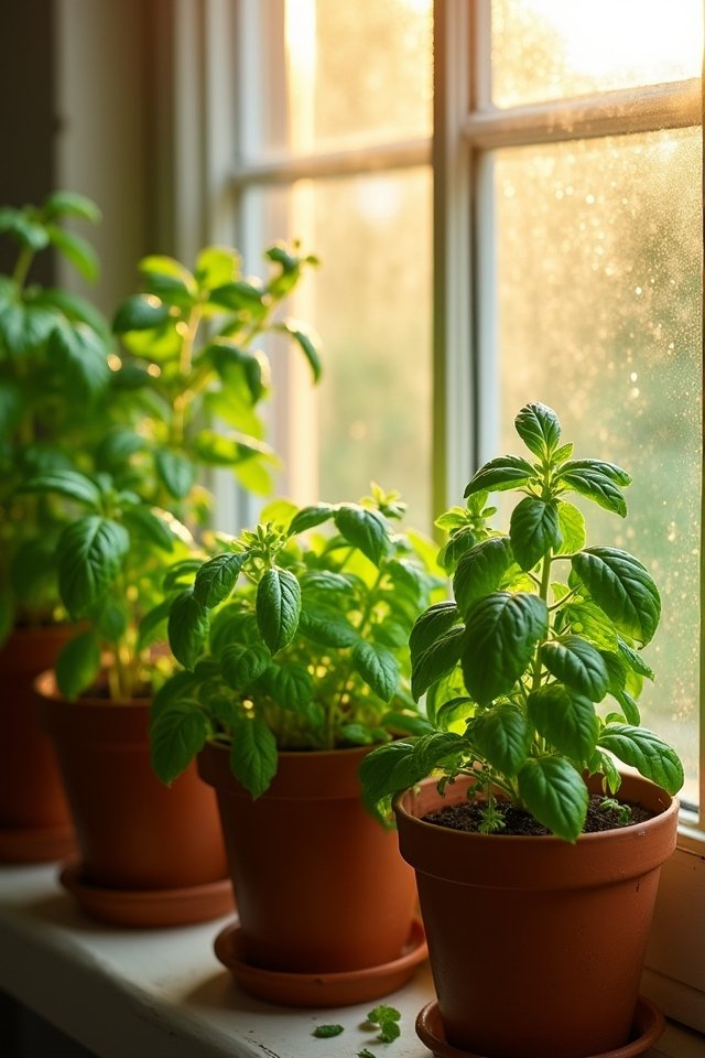 optimal lighting for herbs