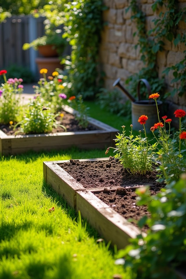 optimal raised bed placement