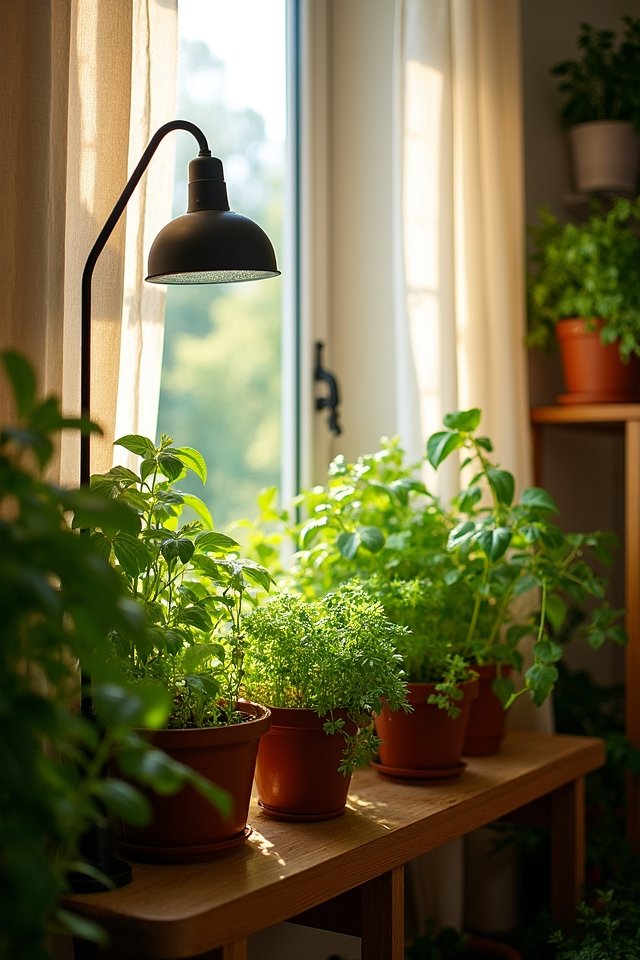 optimize indoor plant lighting