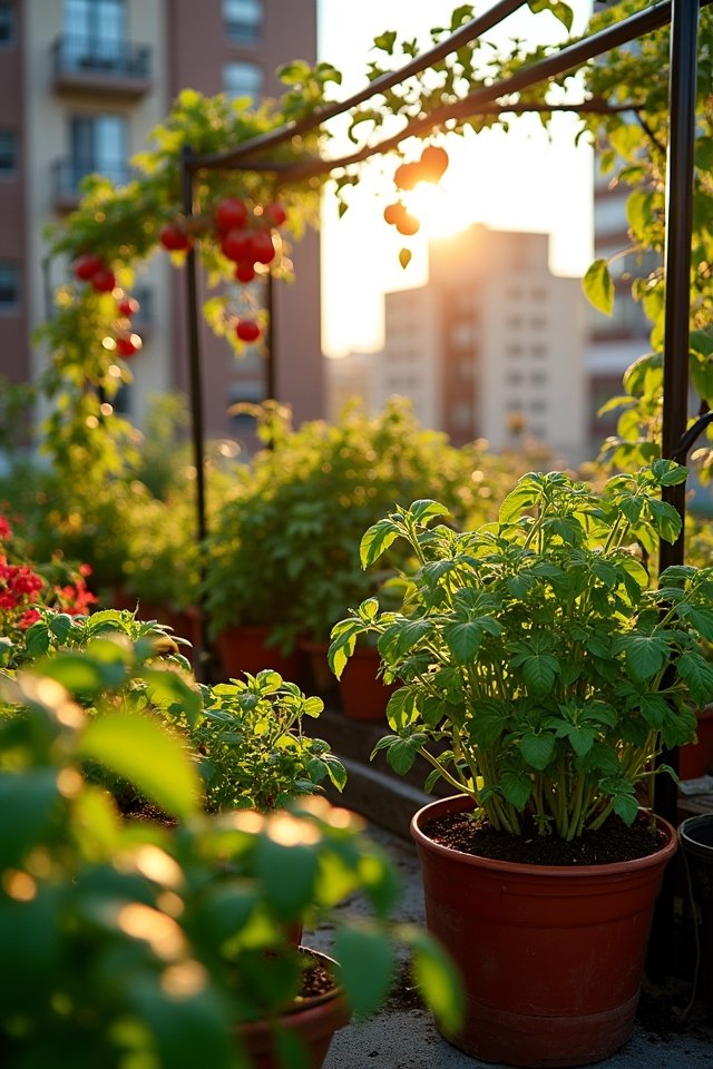 optimize urban plant sunlight