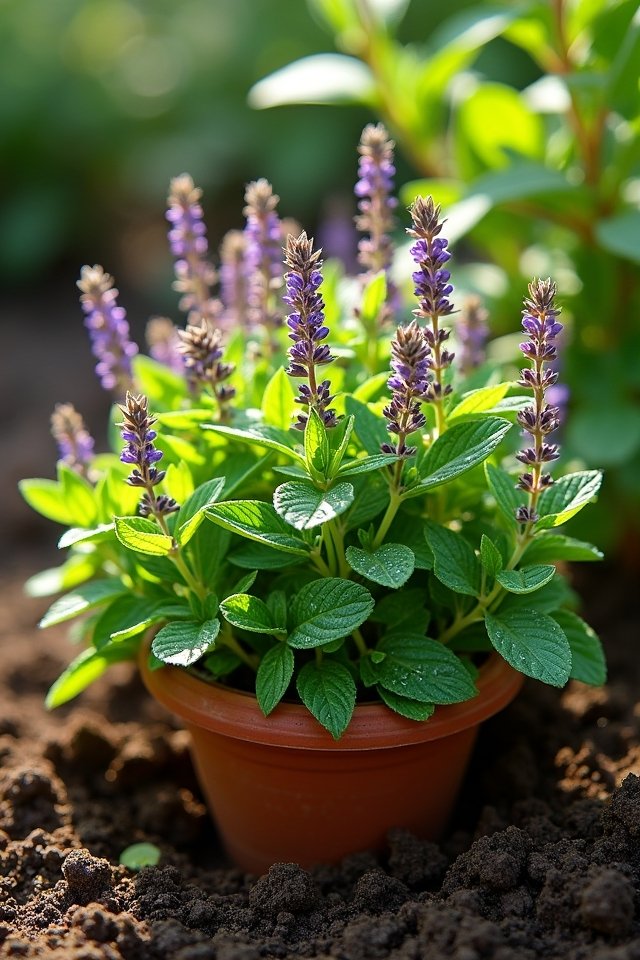 oregano flavorful compact healthy herb