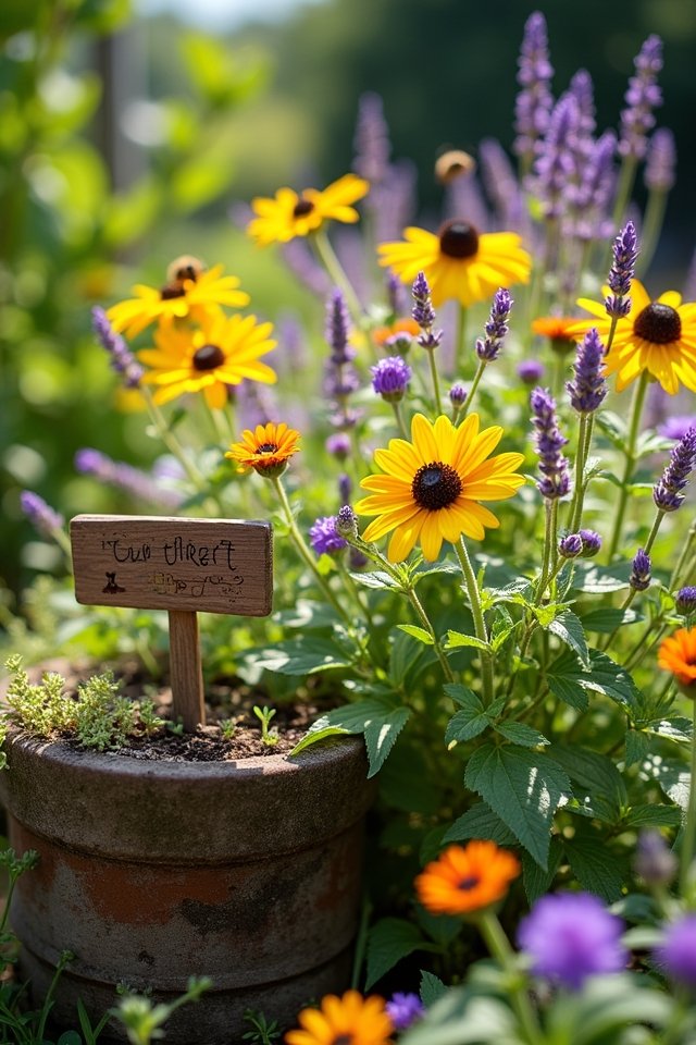 organic gardening for bees