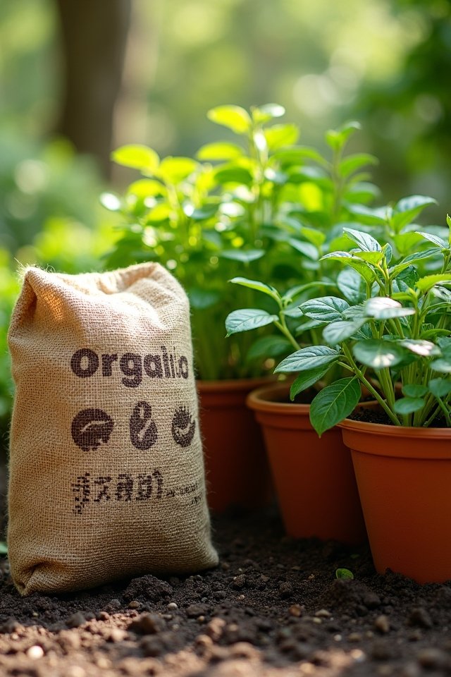 organic vs synthetic potting soil