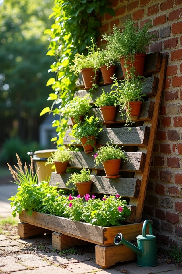 pallet gardening transforms spaces