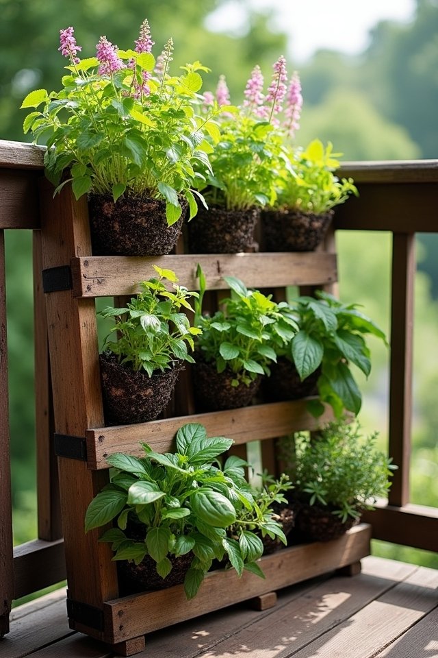 pallet planters for balconies