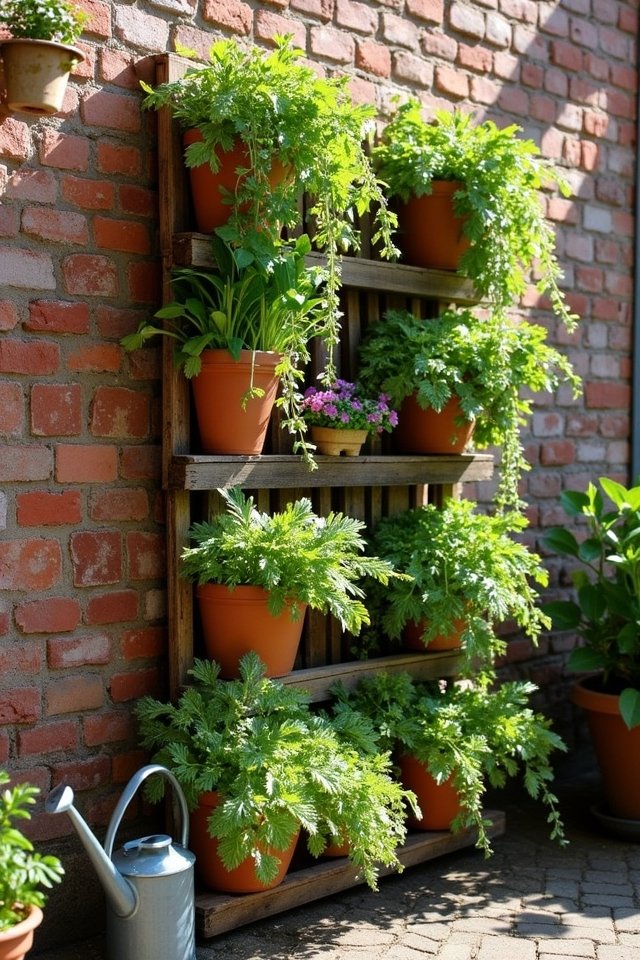 pallet vertical garden project