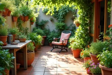 patio container gardening tips
