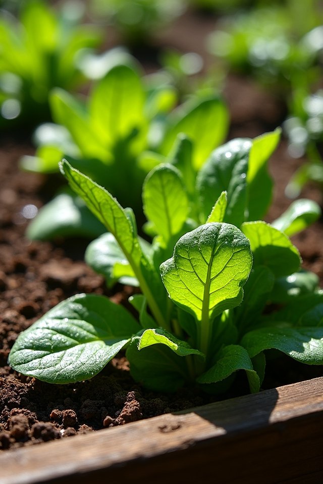 peppery salad greens delight