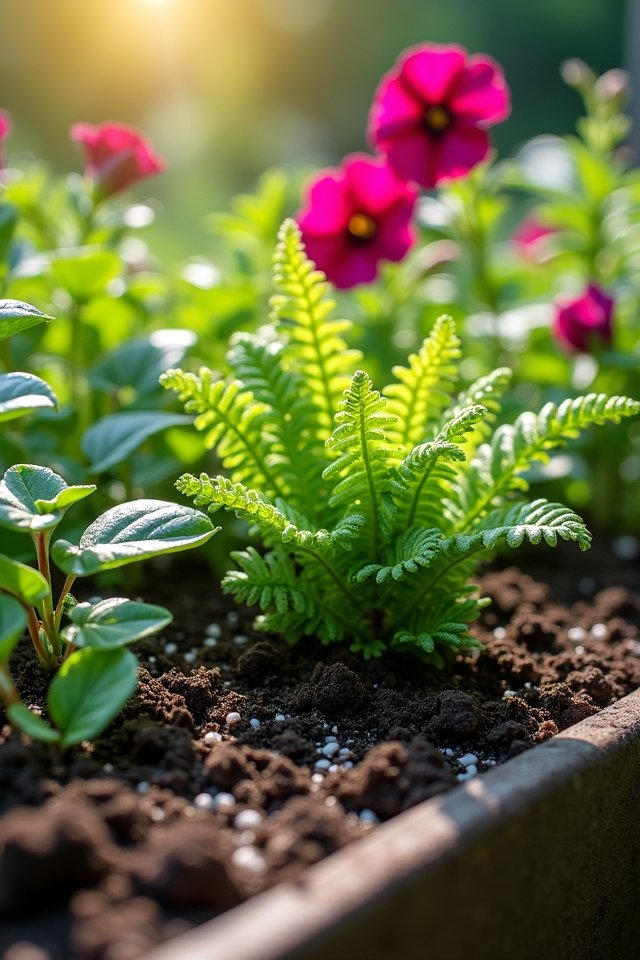 perlite enhances potting mix