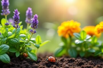pest repelling plants for gardens