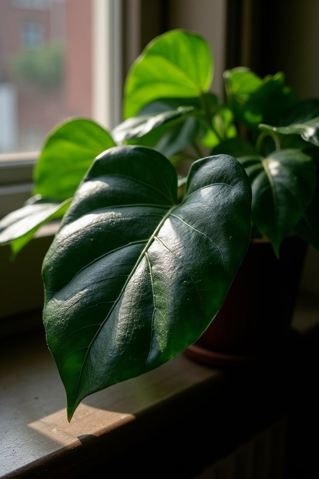 philodendron low light forgiving charm