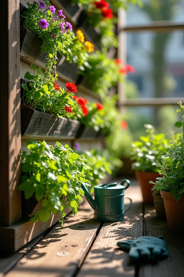 planting and maintaining plants