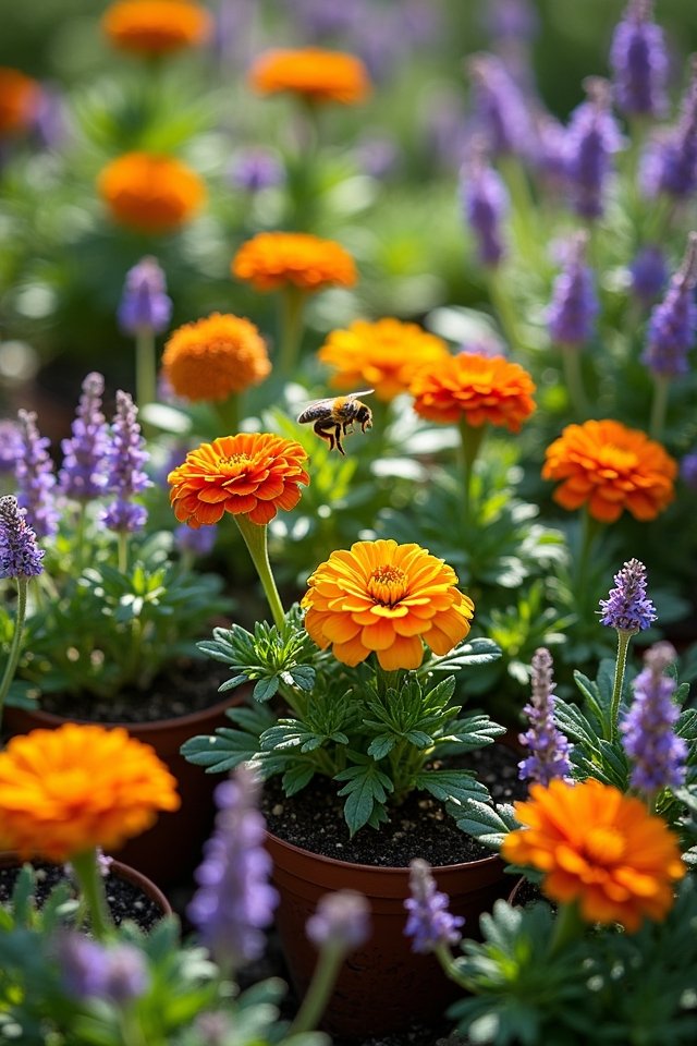 pollinator friendly container garden combinations