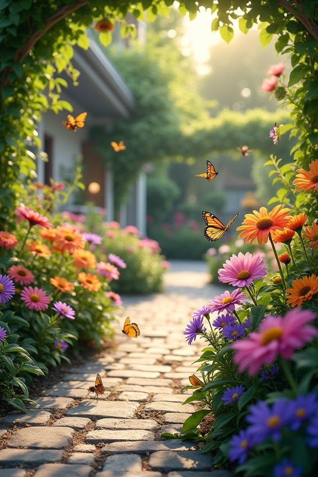 pollinator friendly patio garden